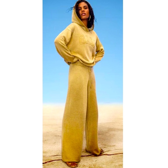 cult gaia Pants - Gap × Cult Gaia Metallic sweat pants